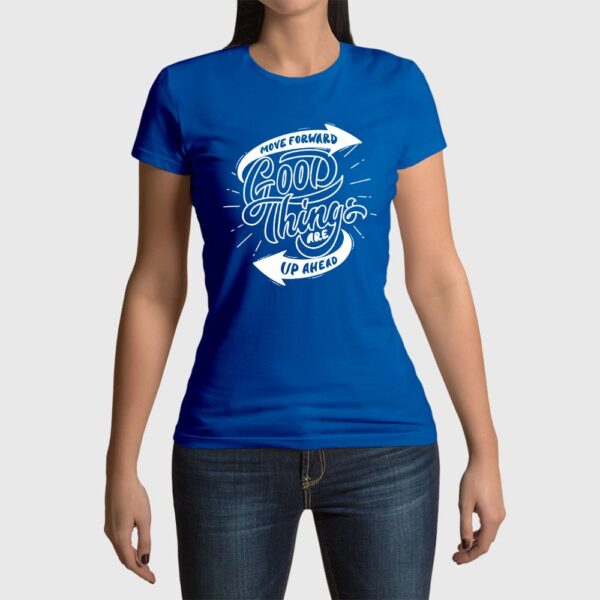 Camiseta de mujer clásica Premium Move Forward - Imagen 10