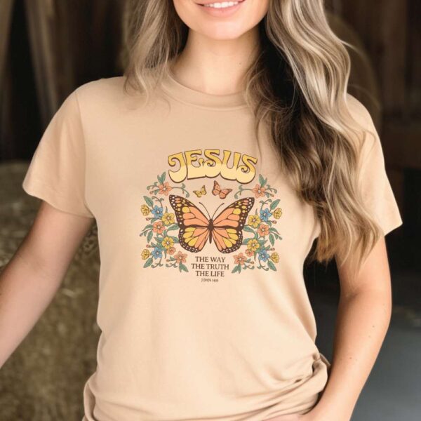 Camiseta de mujer clásica Premium Jesús the Life - Imagen 8