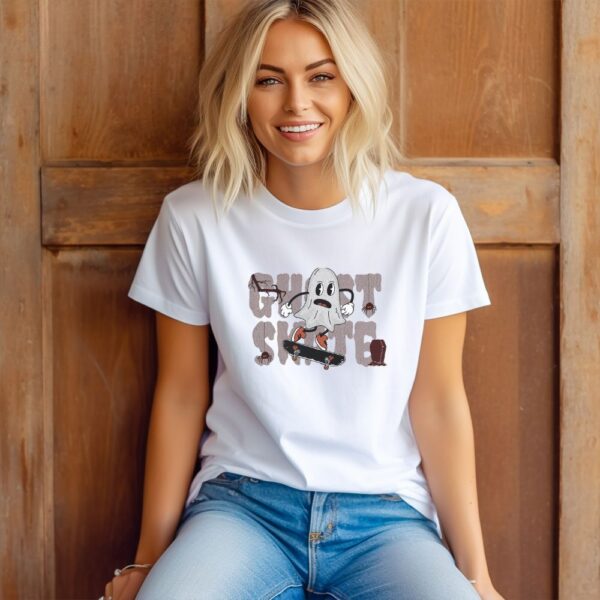 Camiseta de mujer clásica Premium Ghost Skate - Imagen 7
