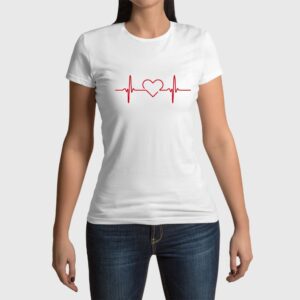 Camiseta de mujer clásica Premium Latidos
