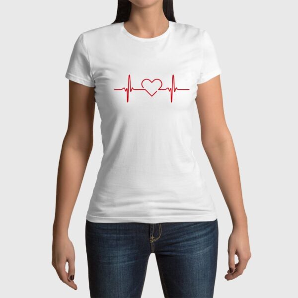 Camiseta de mujer clásica Premium Latidos