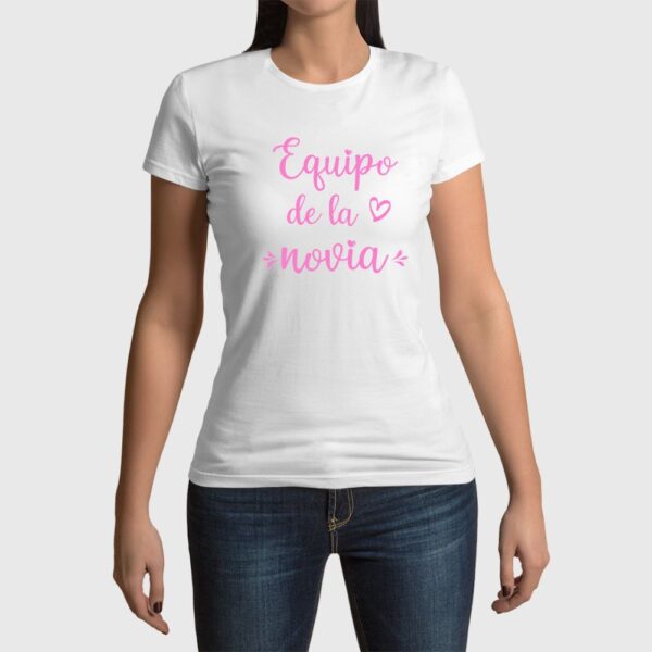 Camiseta de mujer clásica Premium Equipo de la Novia - Imagen 8