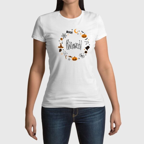 Camiseta de mujer clásica Premium Halloween - Imagen 8