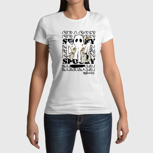 Camiseta de mujer clásica Premium Happy Halloween - Imagen 8