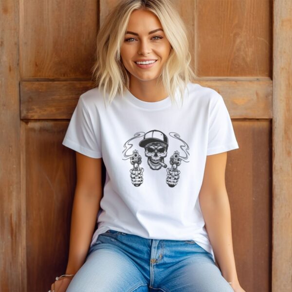 Camiseta de mujer clásica Premium Pistolero - Imagen 4