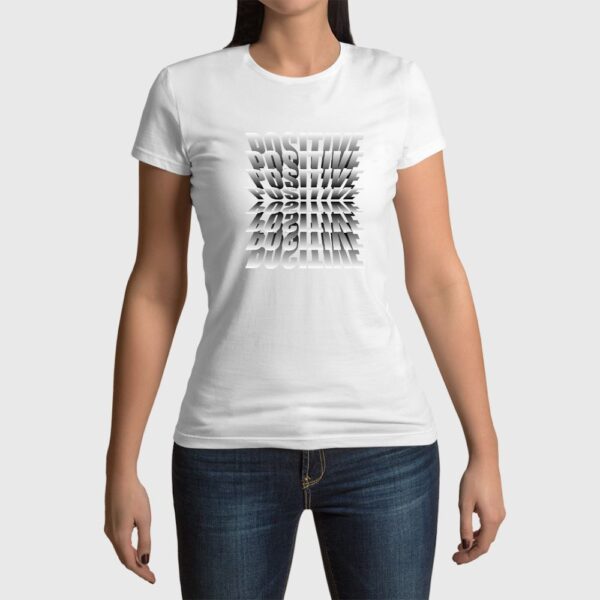 Camiseta de mujer clásica Premium Possitive - Imagen 8