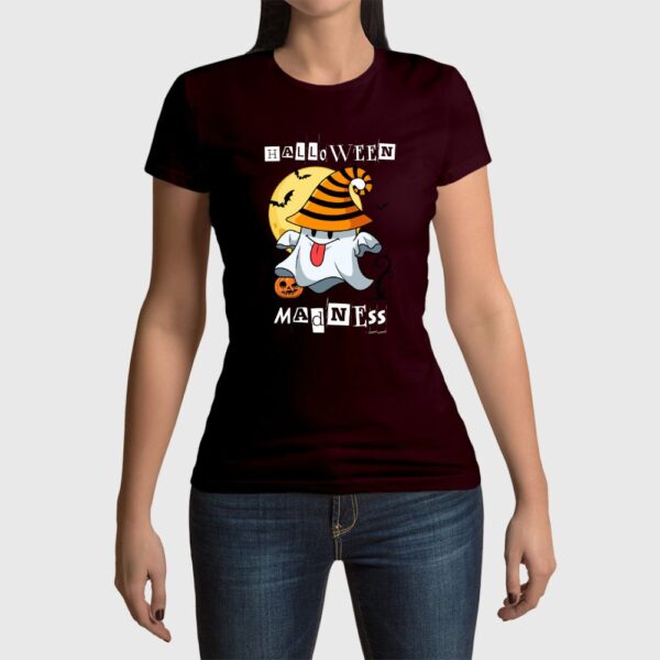 Camiseta de mujer clásica Premium Halloween Madness - Imagen 6