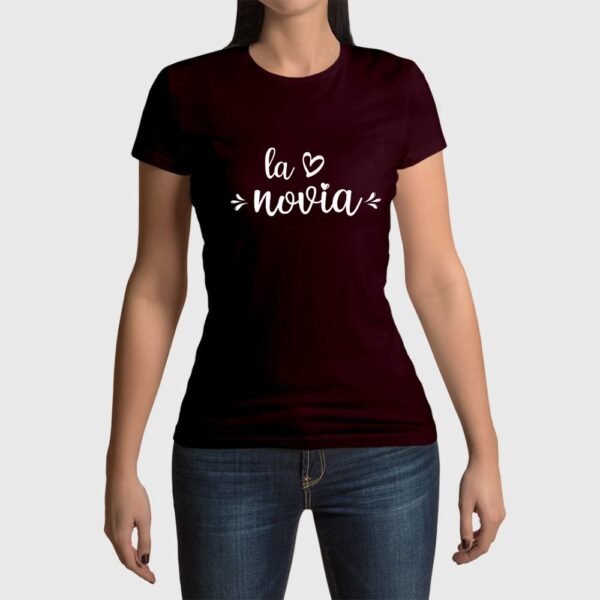 Camiseta de mujer clásica Premium La Novia - Imagen 7