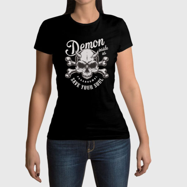 Camiseta de mujer clásica Premium Calavera