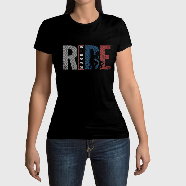 Camiseta de mujer clásica Premium Ciclista