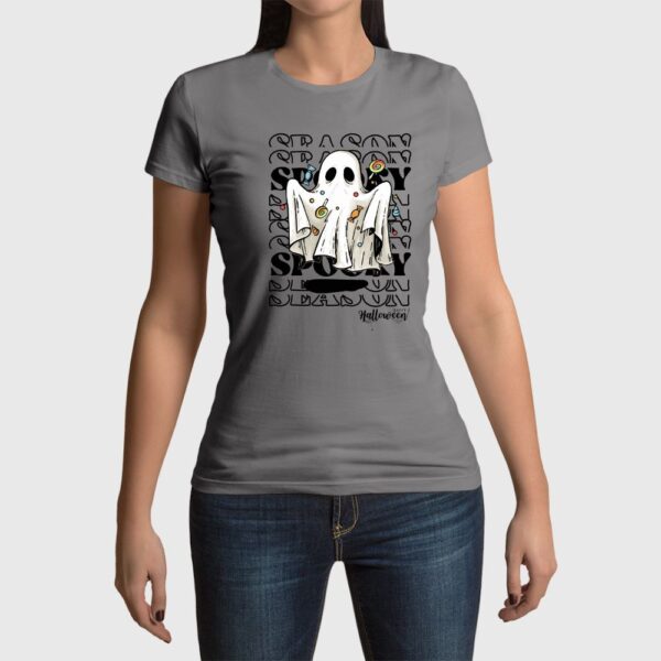 Camiseta de mujer clásica Premium Happy Halloween - Imagen 6