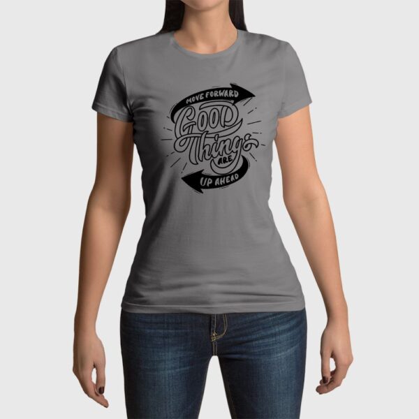 Camiseta de mujer clásica Premium Move Forward - Imagen 6