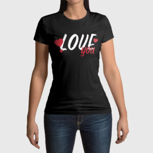 Camiseta de mujer clásica Premium Love You