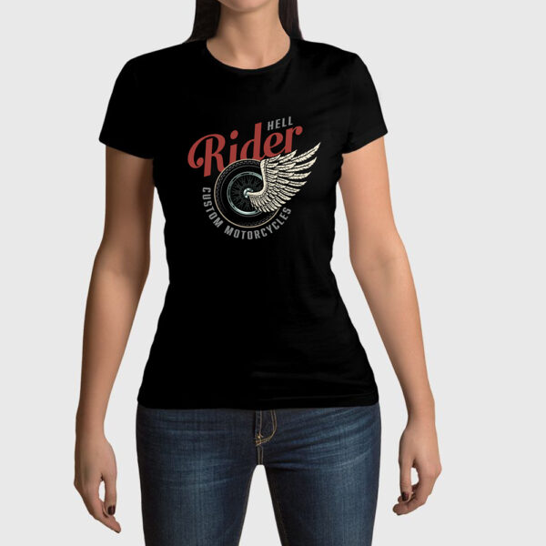 Camiseta de mujer clásica Premium Motera
