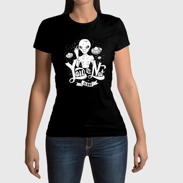 Camiseta de mujer clásica Premium No estás sola
