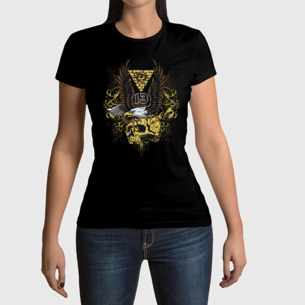 Camiseta de mujer clásica Premium Pyramid Eye