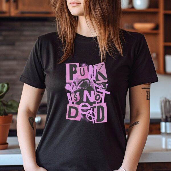 Camiseta de mujer clásica Premium Punk is not dead