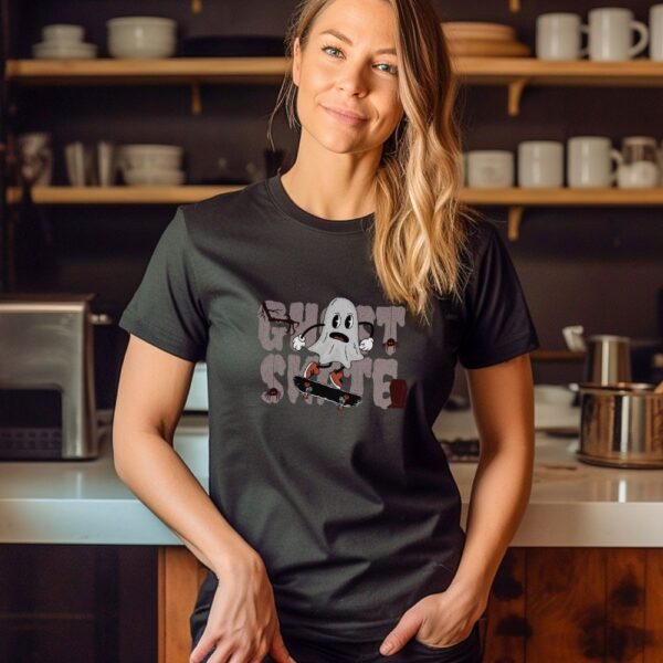 Camiseta de mujer clásica Premium Ghost Skate - Imagen 5