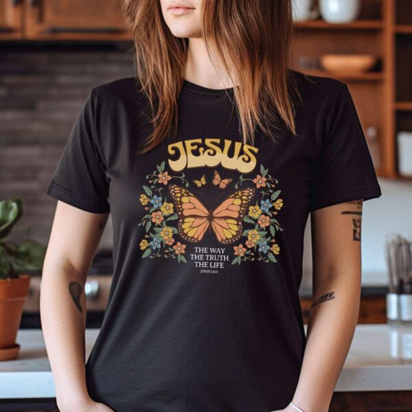 Camiseta de mujer clásica Premium Jesús the Life - Imagen 5