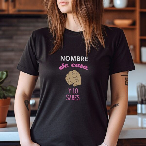 Camiseta de mujer clásica Premium Se casa y lo sabes