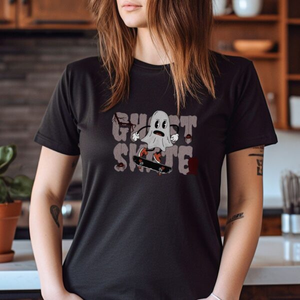 Camiseta de mujer clásica Premium Ghost Skate