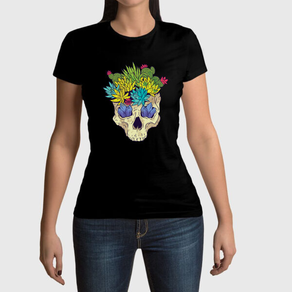 Camiseta de mujer clásica Premium Crystal Cactus