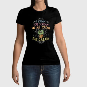Camiseta de mujer clásica Premium Ice Cream