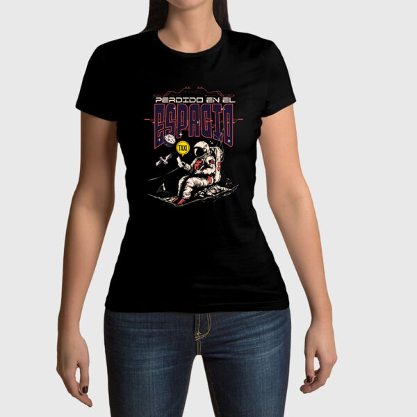 Camiseta de mujer clásica Premium Perdido en el Espacio