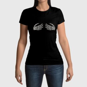 Camiseta de mujer clásica Premium Manos Halloween