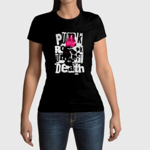 Camiseta de mujer clásica Premium Punk Rock Until Death