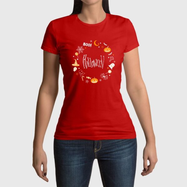 Camiseta de mujer clásica Premium Halloween - Imagen 4