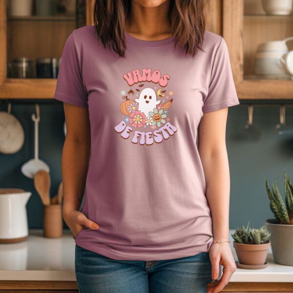 Camiseta de mujer clásica Premium Vamos de fiesta - Imagen 3