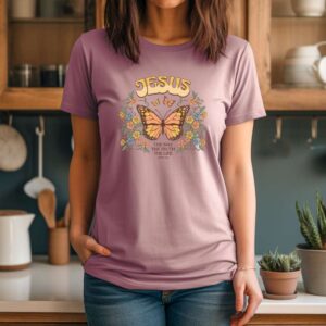 Camiseta de mujer clásica Premium Jesús the Life