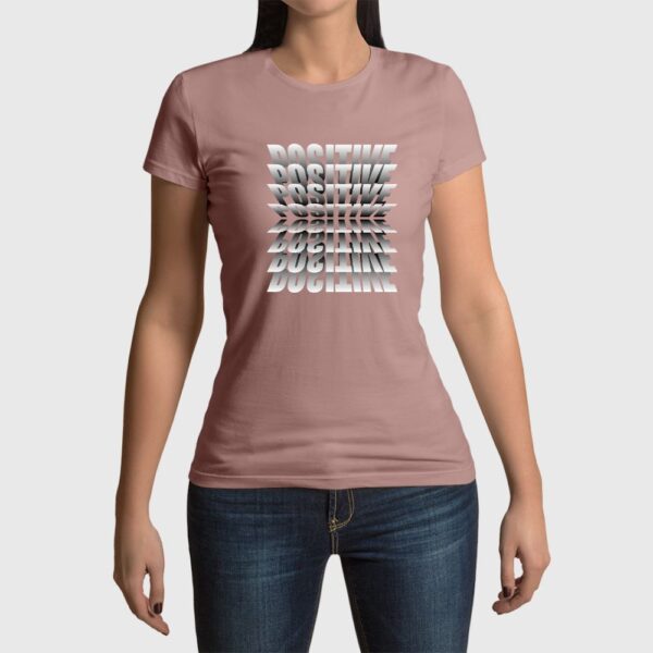 Camiseta de mujer clásica Premium Possitive - Imagen 3