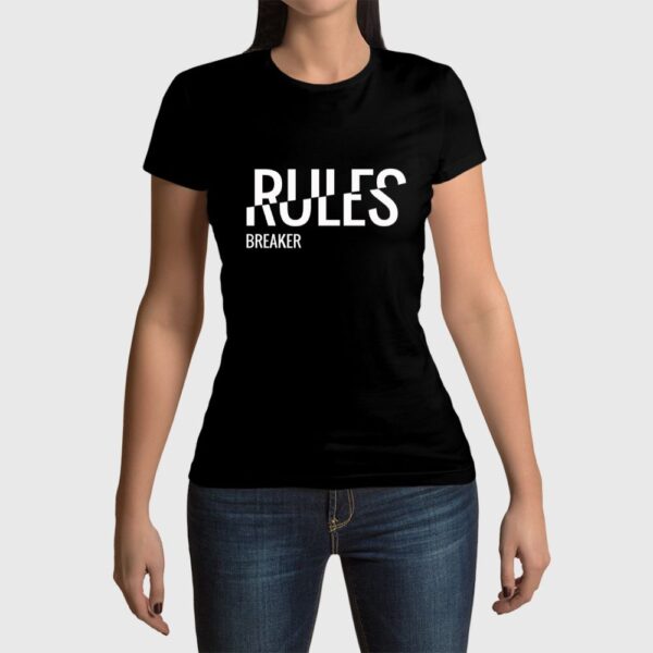 Camiseta de mujer clásica Premium Rules Breaker