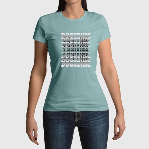 Camiseta de mujer clásica Premium Possitive - Imagen 2