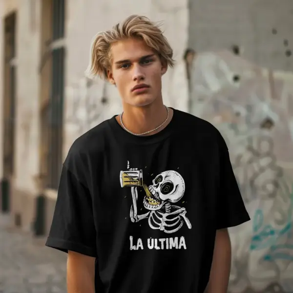 Camiseta de hombre clásica Premium LA ÚLTIMA