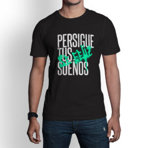 Camiseta de hombre clásica Premium Persigue Tus Sueños