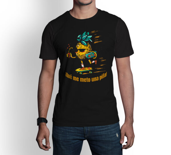 Camiseta de hombre clásica Premium Que Me Meto Una Piña