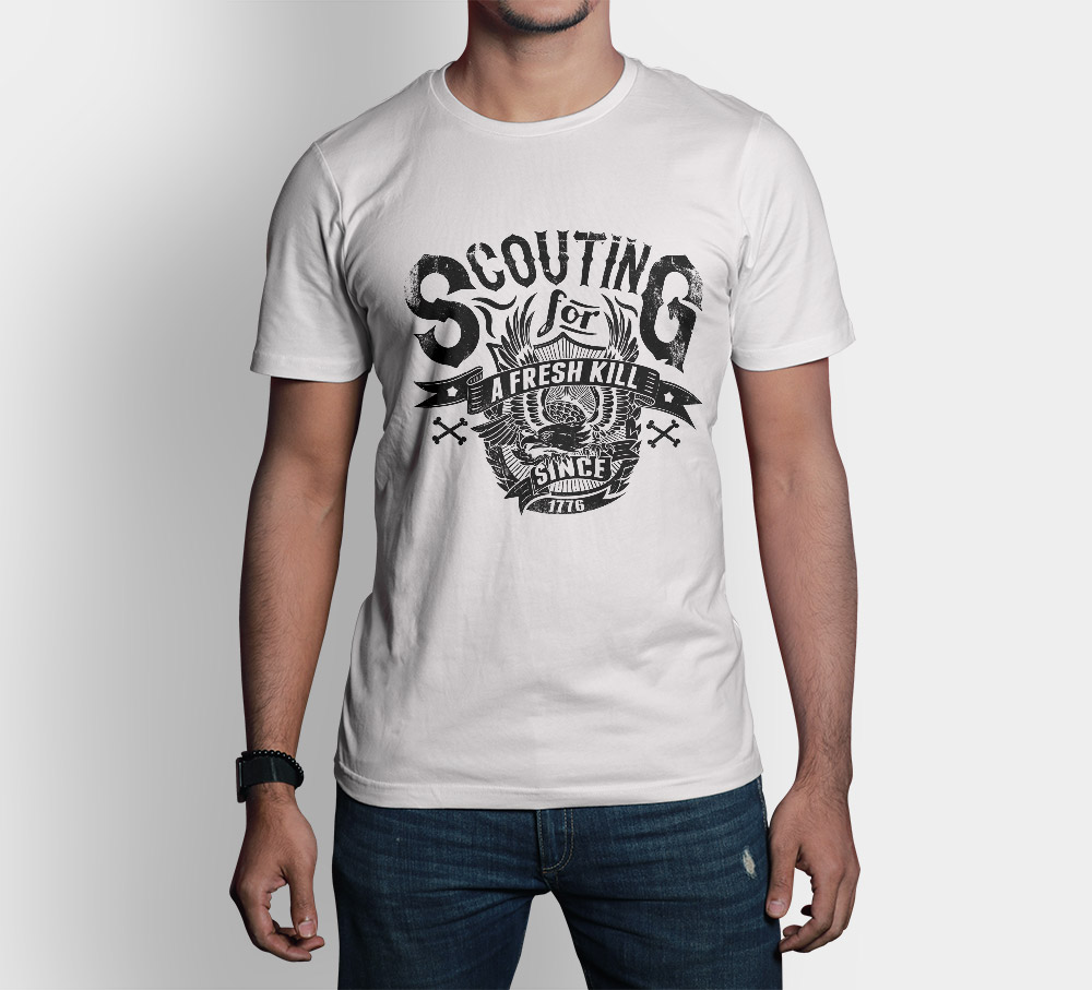 Camiseta Scouting, calidad premium