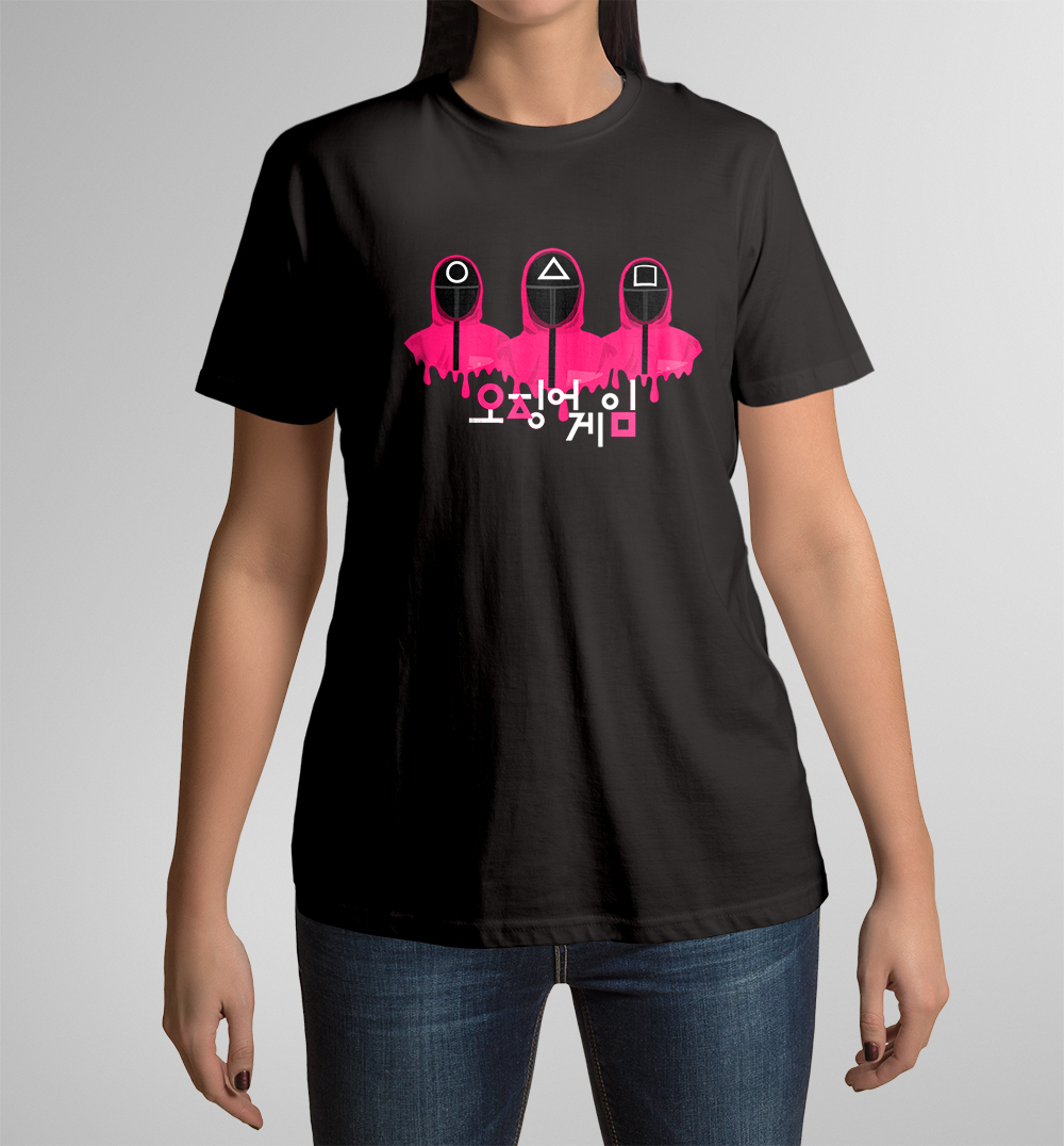 Camiseta Squid Game de mujer manga corta