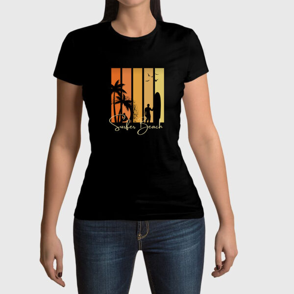 Camiseta de mujer clásica Premium Verano