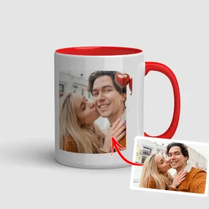 Taza LOVE foto personalizada