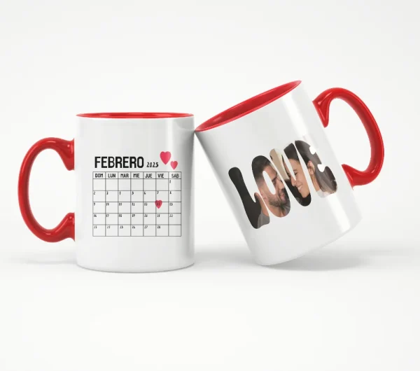 Taza LOVE foto personalizable - Imagen 3